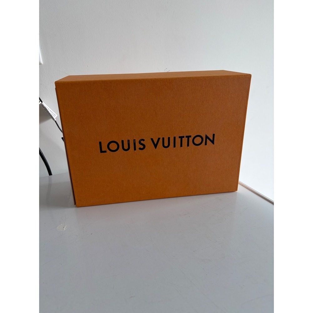 Louis Vuitton Orange Drawer Storage Box Large Magnetic Accessory Case 12x8.5